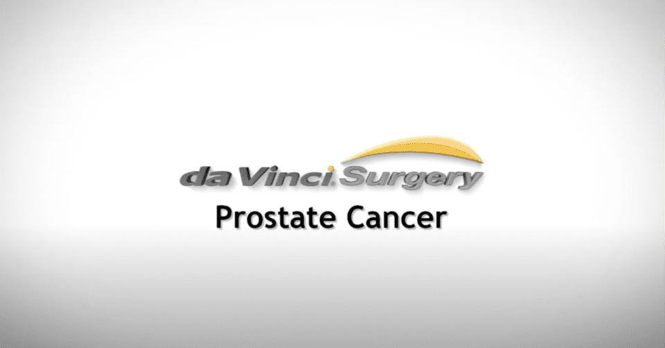 da Vinci Surgery Prostate Cancer General & Bariatric Surgery